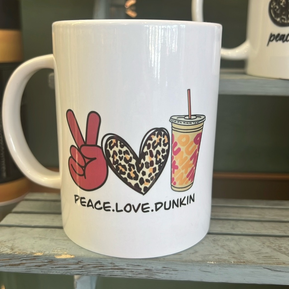 Dunkin coffee cup